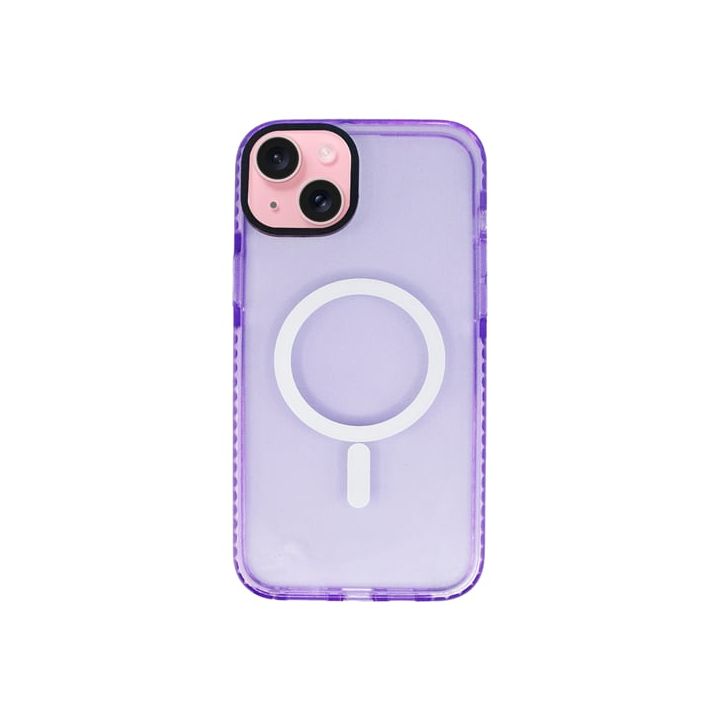 Vivid Back Cover Σιλικόνης Μωβ (iPhone 15 Plus)