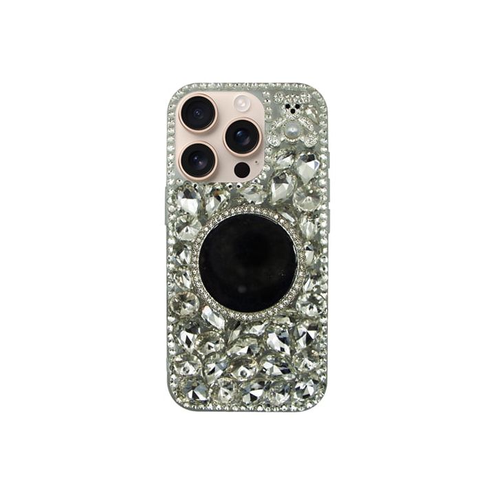 Vivid Diamond Case Mirror Apple Iphone 16 Pro Silver 5213015676329