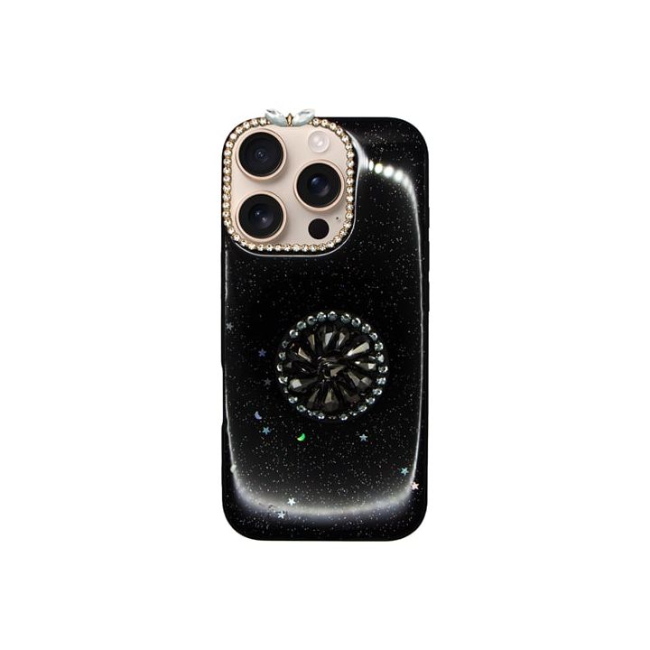 Vivid Back Cover Σιλικόνης Μαύρο (iPhone 16 Pro)