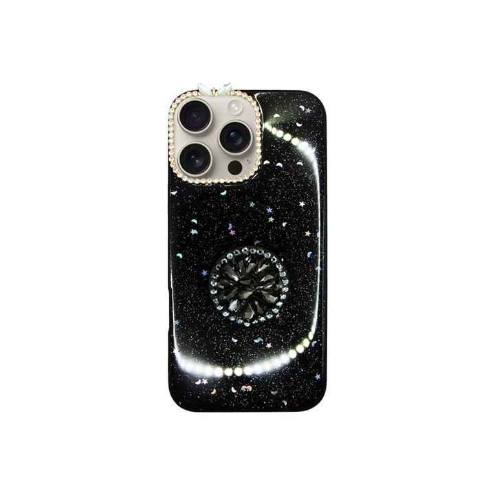 Vivid Back Cover Σιλικόνης Μαύρο (iPhone 16 Pro Max)