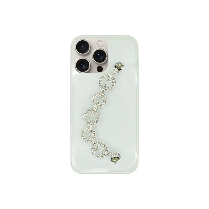 Vivid Clear Case Rhinestone Glitter Chain Apple Iphone 16 Pro Max 5213015676473