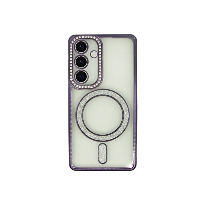 Vivid Strass Back Cover Σιλικόνης Μωβ (Galaxy S24)