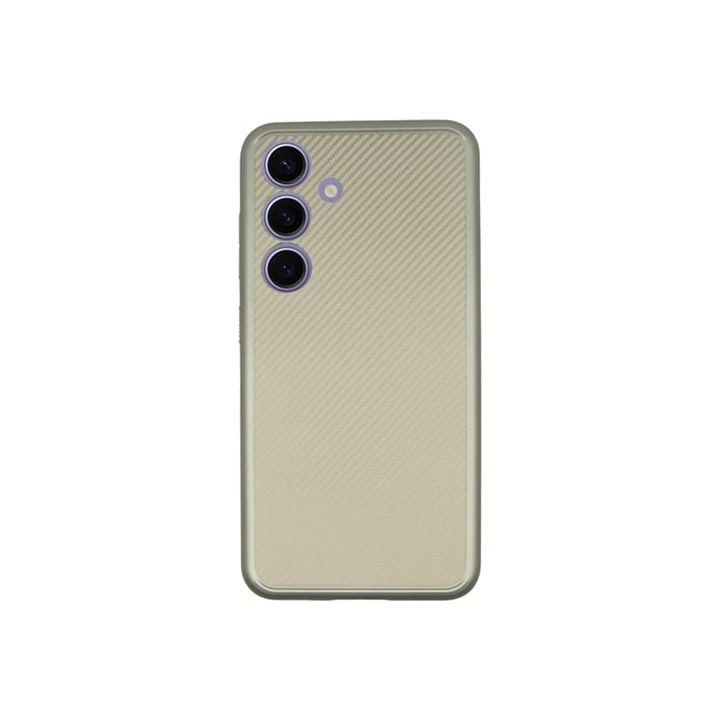 Vivid Carbon Fiber Back Cover Σιλικόνης Χρυσό (Galaxy S24+)