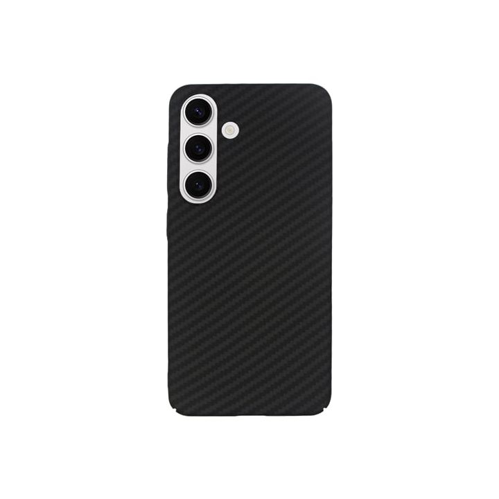 Vivid Carbon Back Cover Σιλικόνης Μαύρο (Galaxy S24)