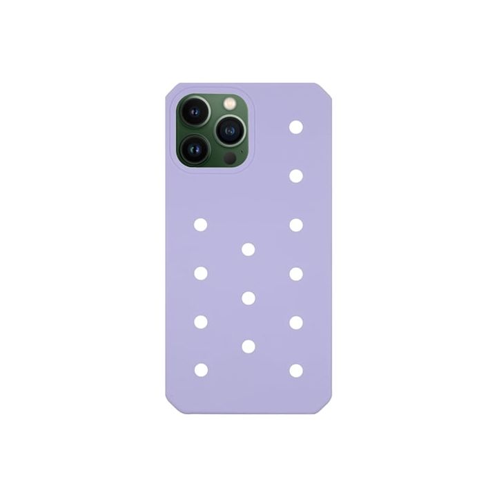 Vivid Pins Back Cover Σιλικόνης Μωβ (iPhone 13 Pro Max)