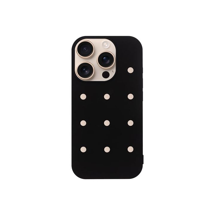 Vivid Silicone Pins Case Apple Iphone 16 Pro Black 5213015676978