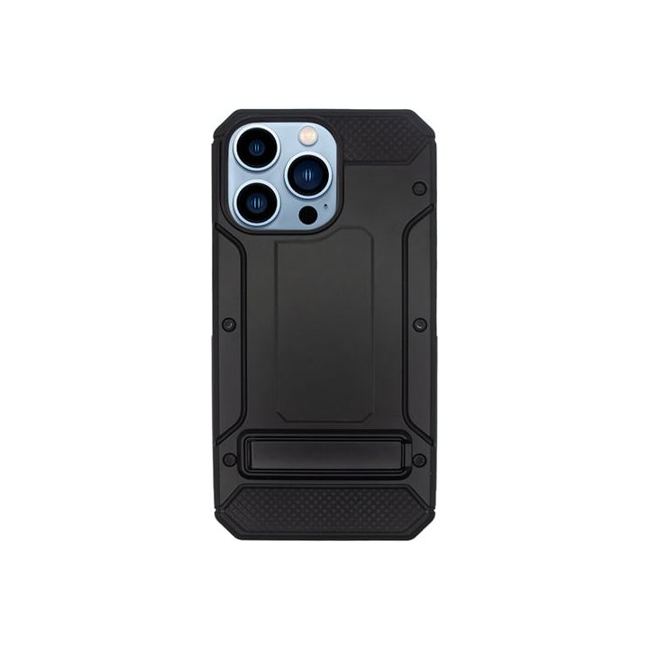 Vivid Rugged Armor Back Cover Πλαστικό Μαύρο (iPhone 13 Pro Max)