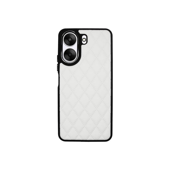 Vivid Back Cover Δερματίνης / Δερμάτινο Λευκό (Redmi 13C)