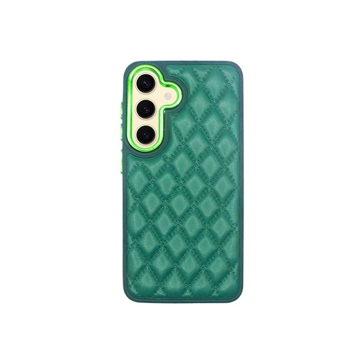 Vivid Back Cover Δερματίνης / Δερμάτινο Πράσινο (Galaxy S24)