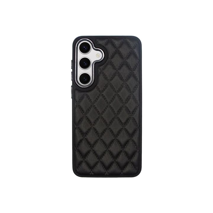 Vivid Back Cover Δερματίνης / Δερμάτινο Μαύρο (Galaxy S24+)