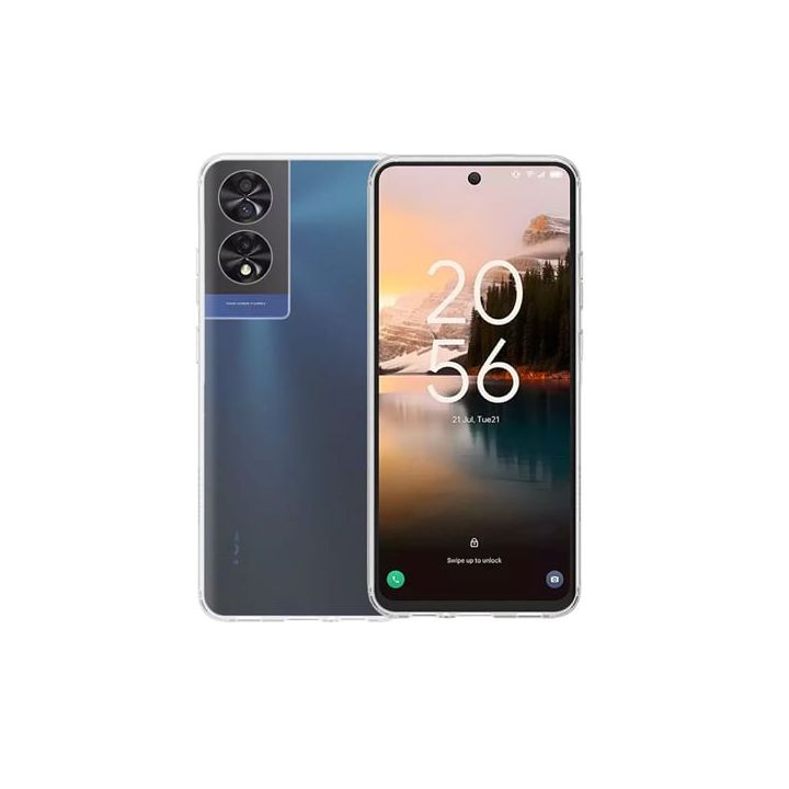 Vivid Gelly Back Cover Σιλικόνης Διάφανο (TCL 40 NXTPAPER 4G)