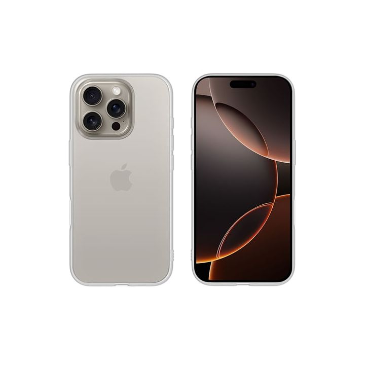 Vivid Gelly Back Cover Σιλικόνης Διάφανο (iPhone 16 Pro)