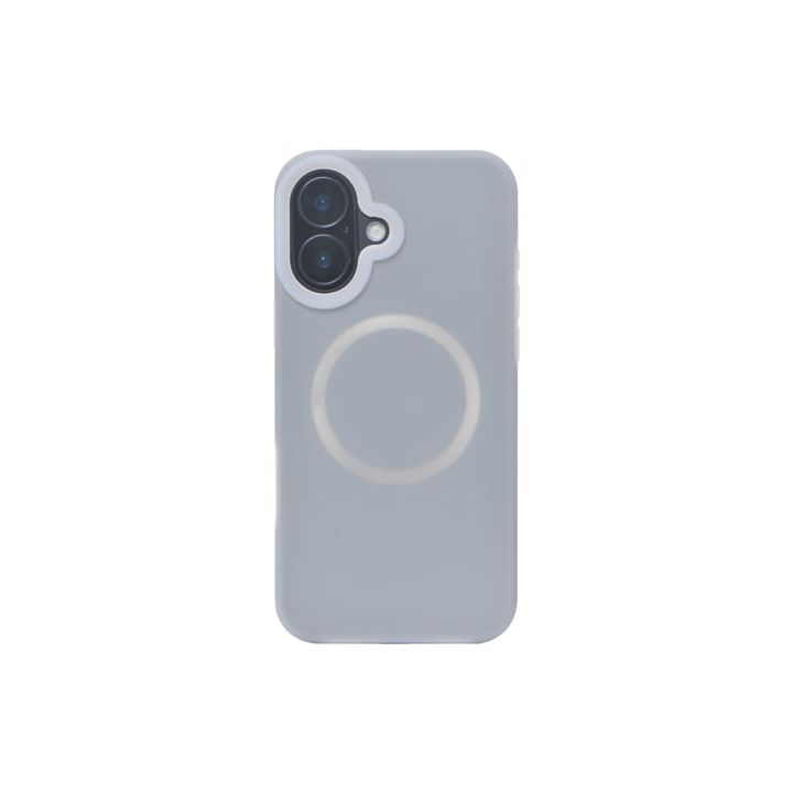 Vivid Candy Back Cover Σιλικόνης Γκρι (iPhone 16)