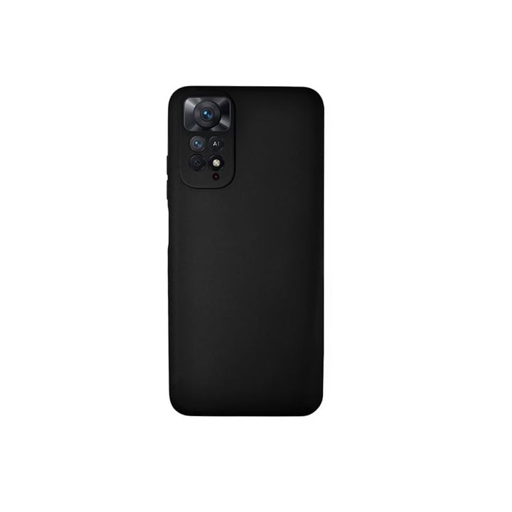 Vivid Silicone Matte Back Cover Σιλικόνης Μαύρο (Redmi Note 11 Pro)