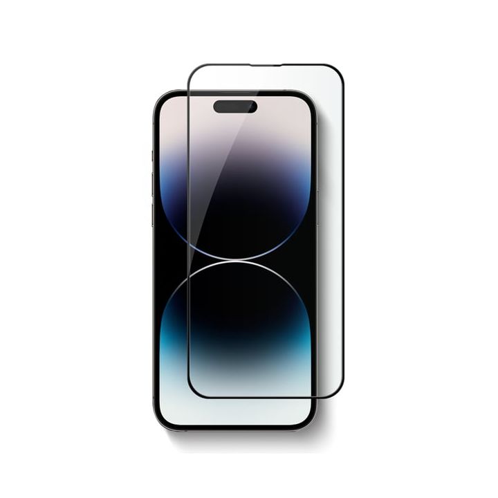 Vivid Full Face Tempered Glass Μαύρο (iPhone 14 Pro Max)