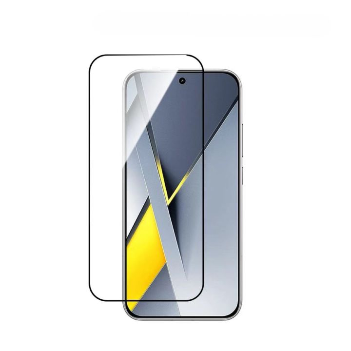 Vivid Full Face Tempered Glass Μαύρο (Poco F8 Pro)