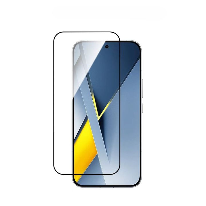 Vivid Full Face Tempered Glass Μαύρο (Poco F8 Ultra)