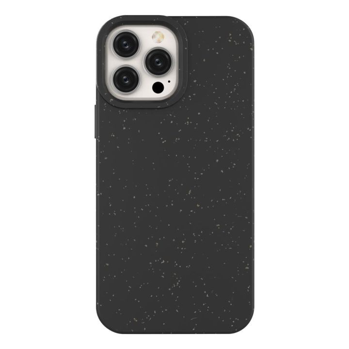 Hurtel Eco Back Cover Σιλικόνης / Πλαστικό 2mm Μαύρο (iPhone 14 Plus)
