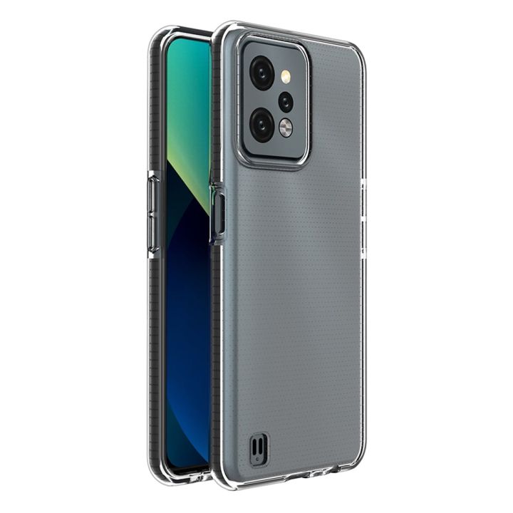 Hurtel Spring Back Cover Σιλικόνης 1mm Μαύρο (Realme C31)