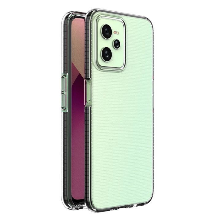 Hurtel Spring Back Cover Σιλικόνης 1mm Μαύρο (Realme C35)