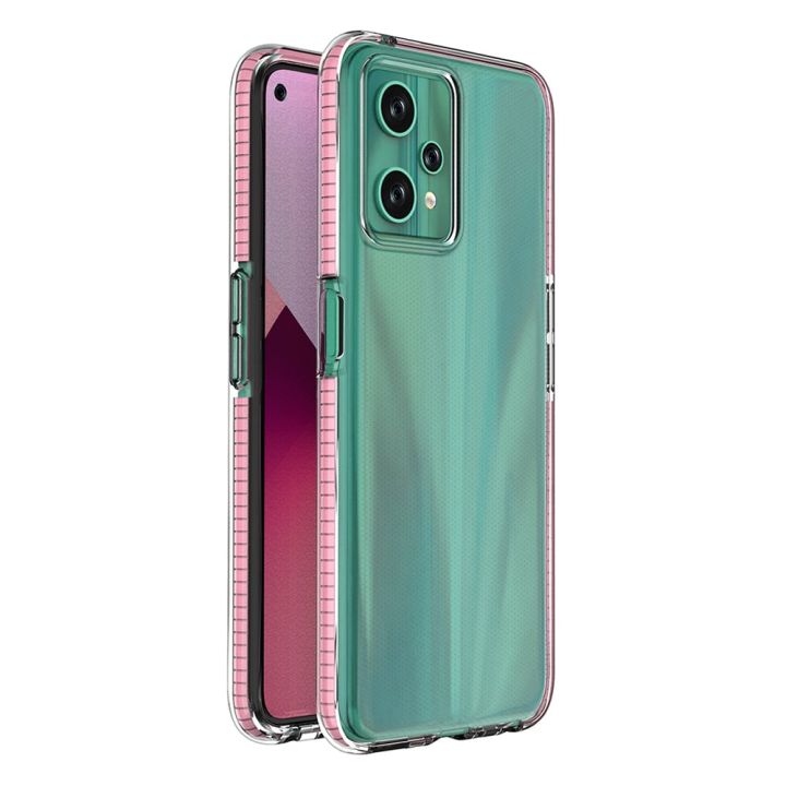 Hurtel Spring Back Cover Σιλικόνης 1mm Light Pink (Realme 9 Pro)