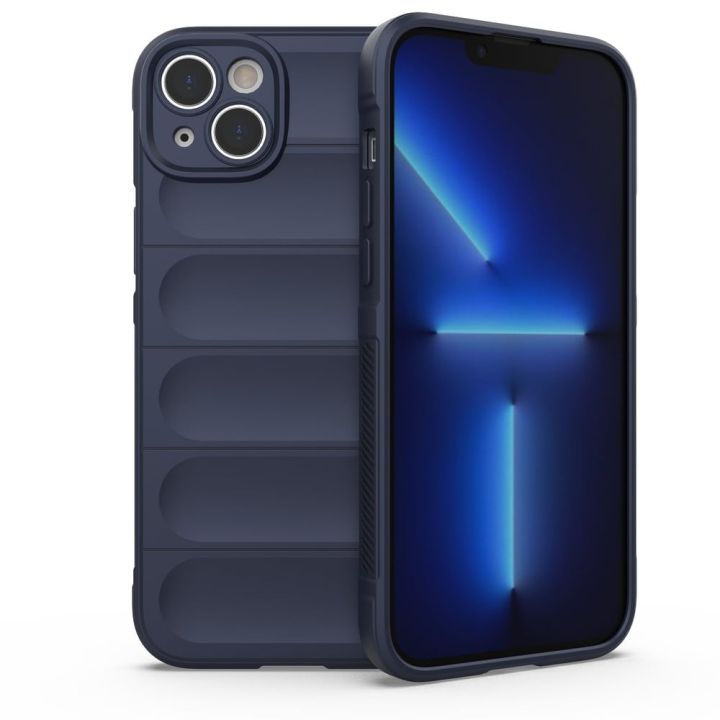 Hurtel Magic Shield Back Cover Σιλικόνης Μπλε (iPhone 14 Plus)