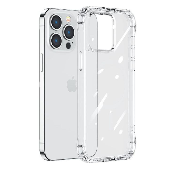 Joyroom Armored Back Cover Σιλικόνης Διάφανο (iPhone 14 Plus) JR-14H3
