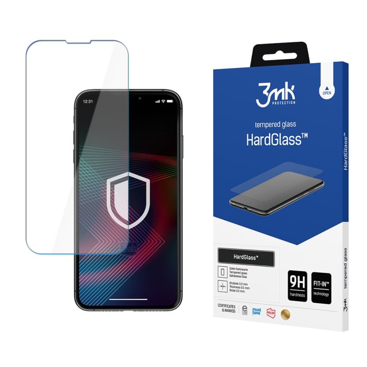 3MK HardGlass Tempered Glass (iPhone 14 Pro)