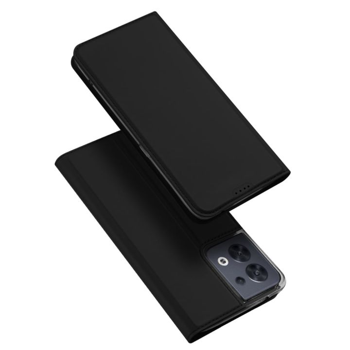 Dux Ducis Skin Pro Book Δερματίνης Μαύρο (Oppo Reno 8)
