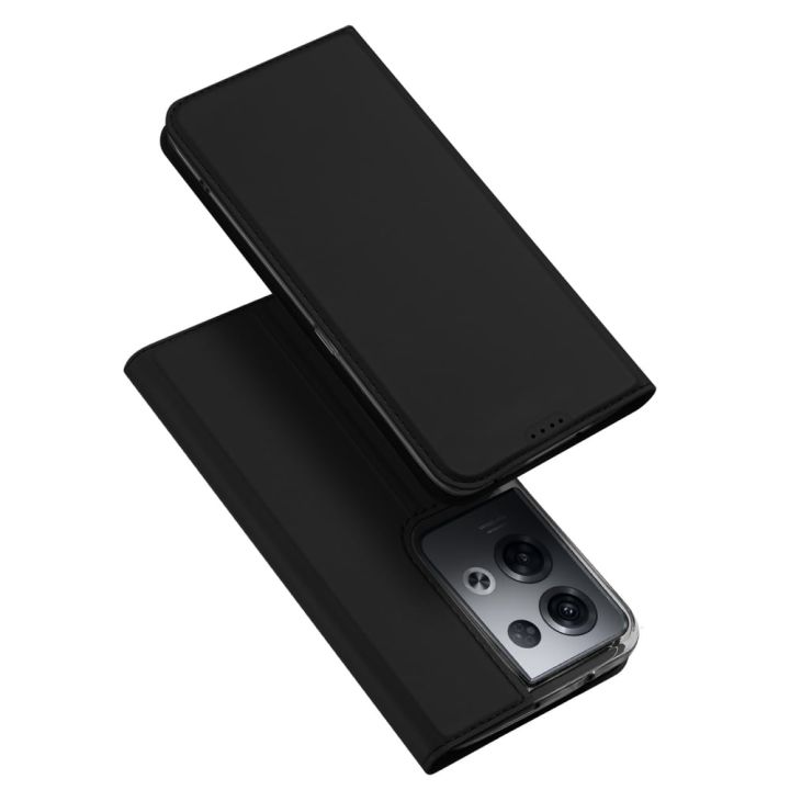 Dux Ducis Skin Pro Book Δερματίνης Μαύρο (Oppo Reno 8 Pro)