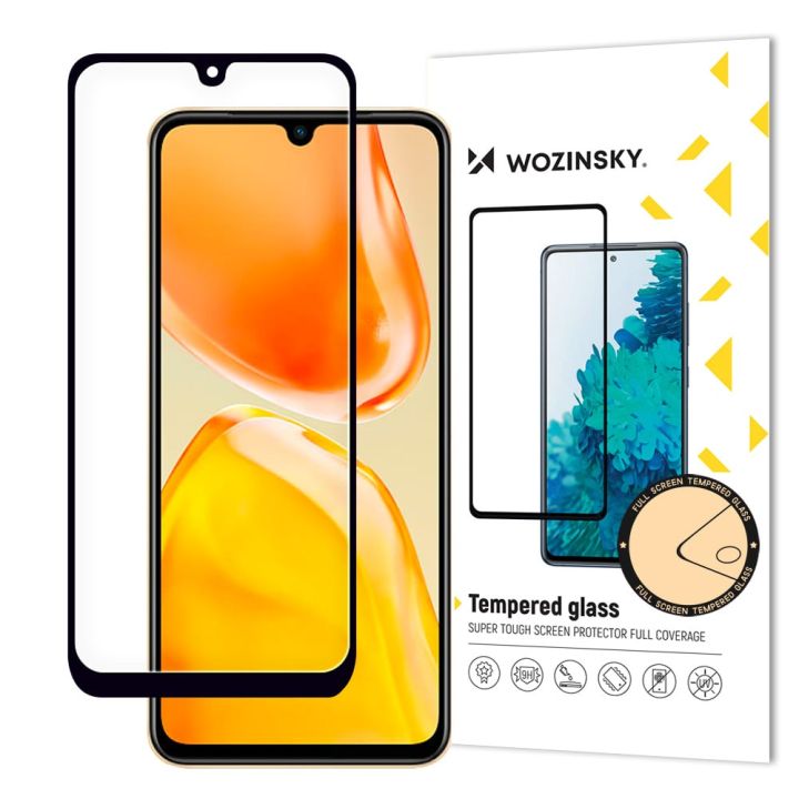 Wozinsky Full Glue Full Face Tempered Glass Μαύρο (Vivo X80 Lite, V25)