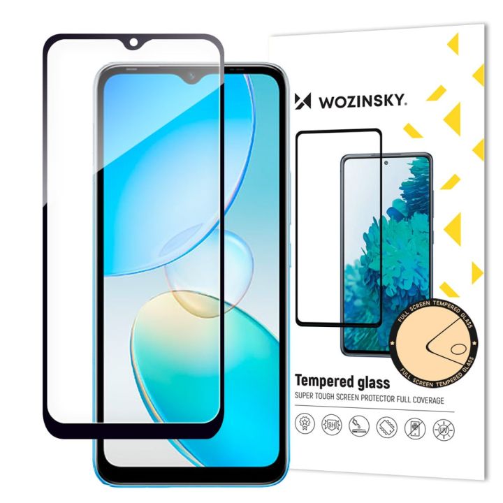 Wozinsky Full Glue Full Face Tempered Glass Μαύρο (Infinix Hot 12i)