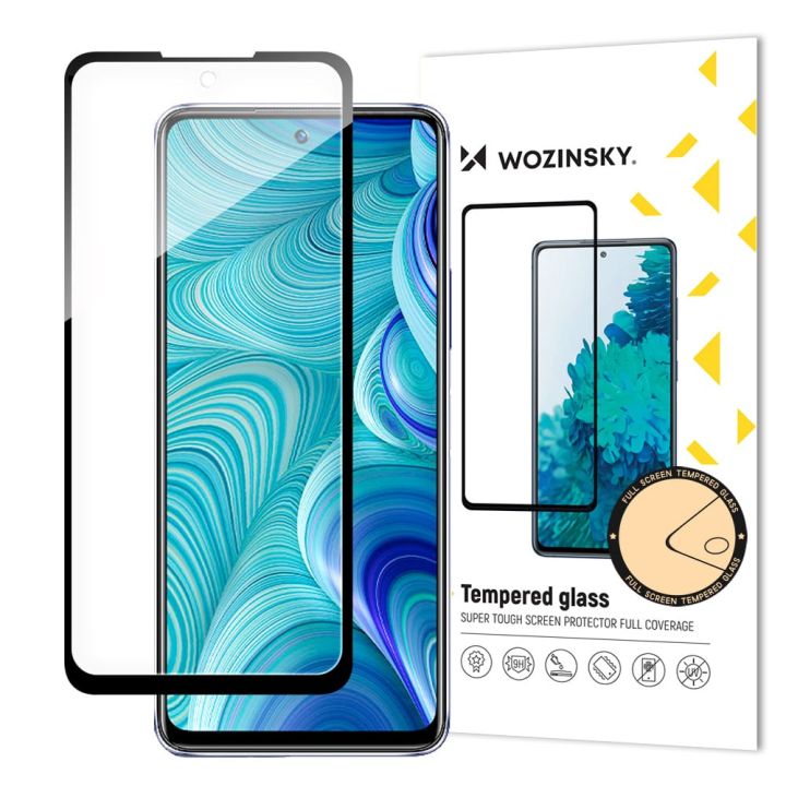 Wozinsky Full Glue Full Face Tempered Glass Μαύρο (Infinix Hot 11 S Nfc)
