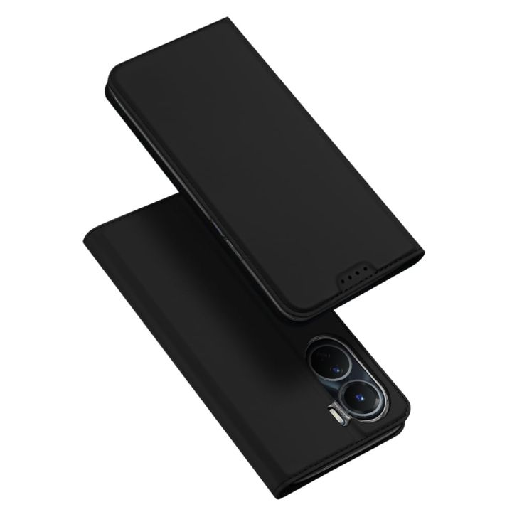 Dux Ducis Skin Pro Book Δερματίνης Μαύρο (Vivo Y16, Y02s)