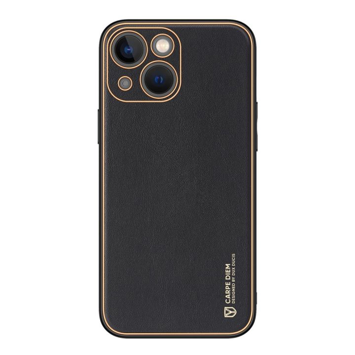 Dux Ducis Yolo Back Cover Δερματίνης Μαύρο (iPhone 14 Plus)