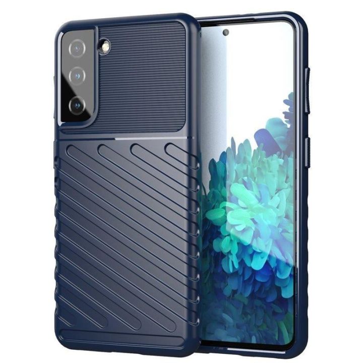 Hurtel Thunder Back Cover Σιλικόνης Navy Μπλε (Galaxy S23+)