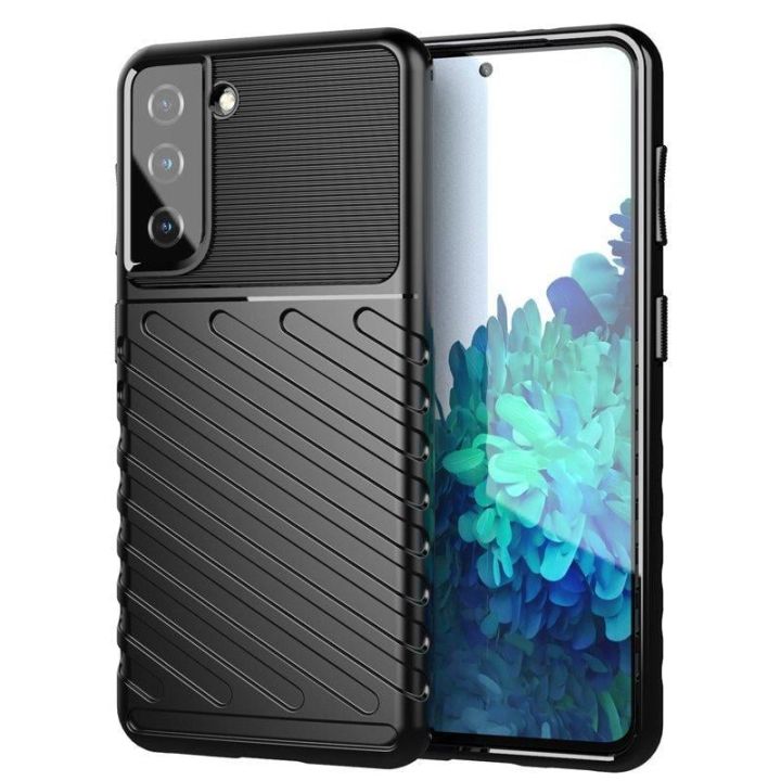 Hurtel Thunder Back Cover Σιλικόνης Μαύρο (Galaxy S23+)