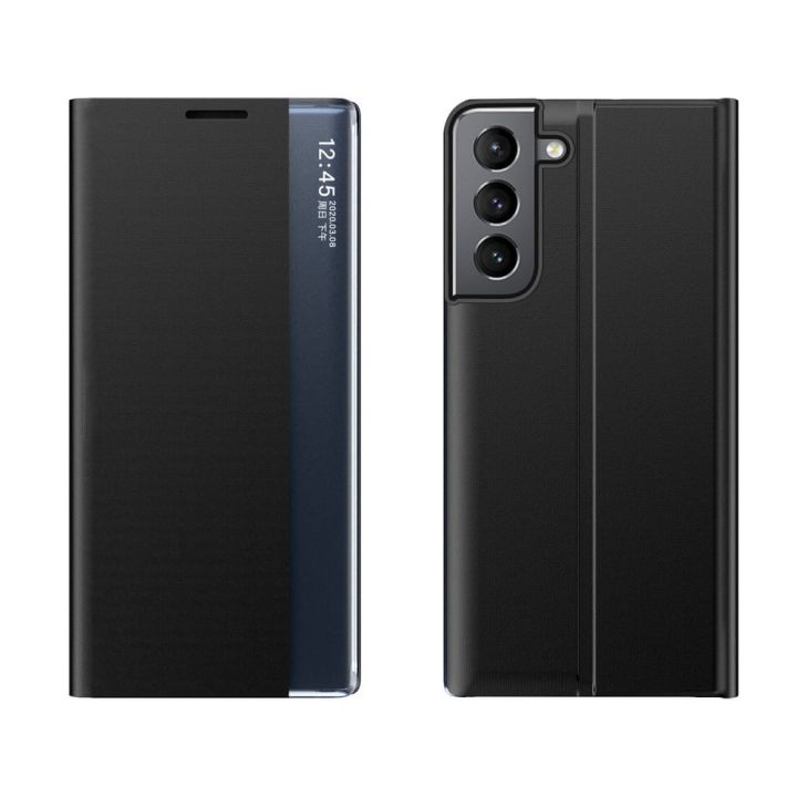 Hurtel New Sleep Book Δερματίνης Μαύρο (Galaxy S23+)