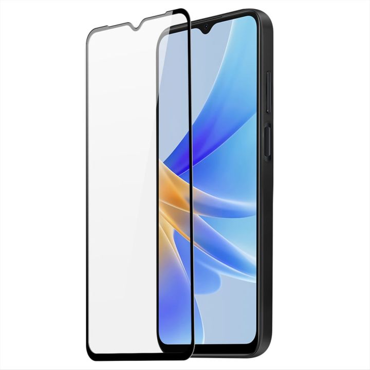 Dux Ducis 9D Full Face Tempered Glass Μαύρο (Oppo A17)