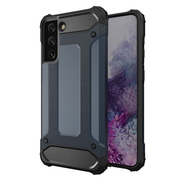 Hurtel Hybrid Armor Back Cover Πλαστικό Μπλε (Galaxy S23+)