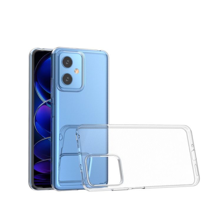Hurtel Ultra Clear 0.5mm Back Cover Σιλικόνης 0.5mm Διάφανο (Xiaomi Poco X5 5G, Redmi Note 12 5G)