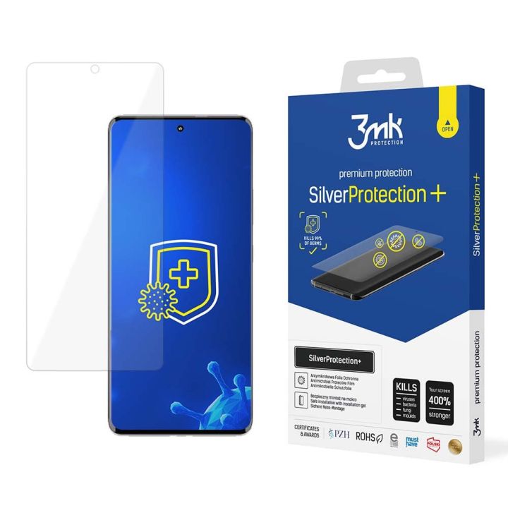 3MK Silver Protect+ Tempered Glass (Motorola Edge 30 Fusion)