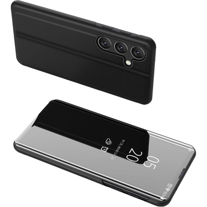 Powertech Book Σιλικόνης Μαύρο (Samsung Galaxy A24 4G)