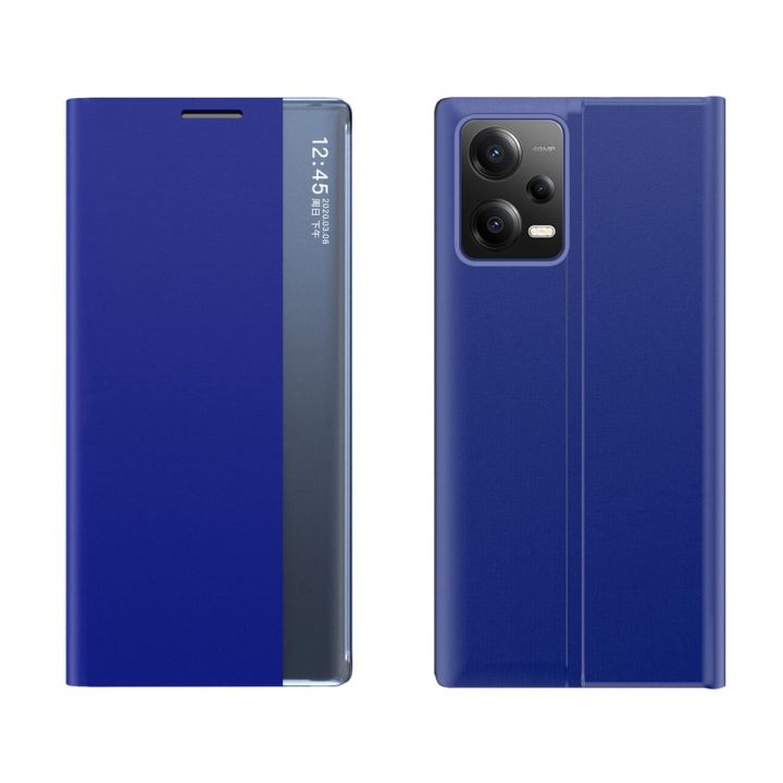 Hurtel Sleep Book Πλαστικό Μπλε (Redmi Note 12 Pro+)