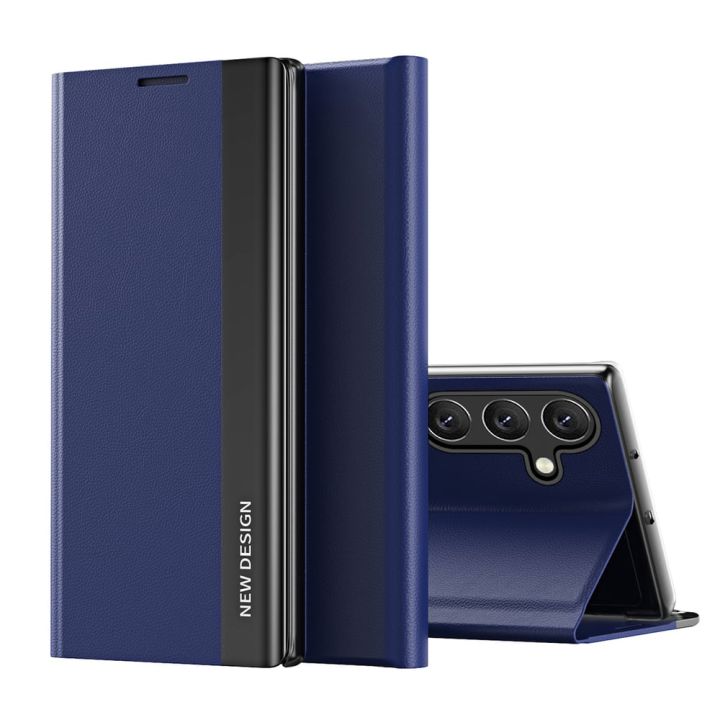 Hurtel Galaxy Book Πλαστικό Μπλε (Samsung Galaxy A24 4G)