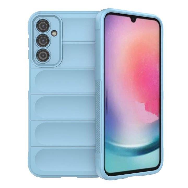 Hurtel Magic Shield Back Cover Σιλικόνης / Πλαστικό Γαλάζιο (Samsung Galaxy A24 4G)
