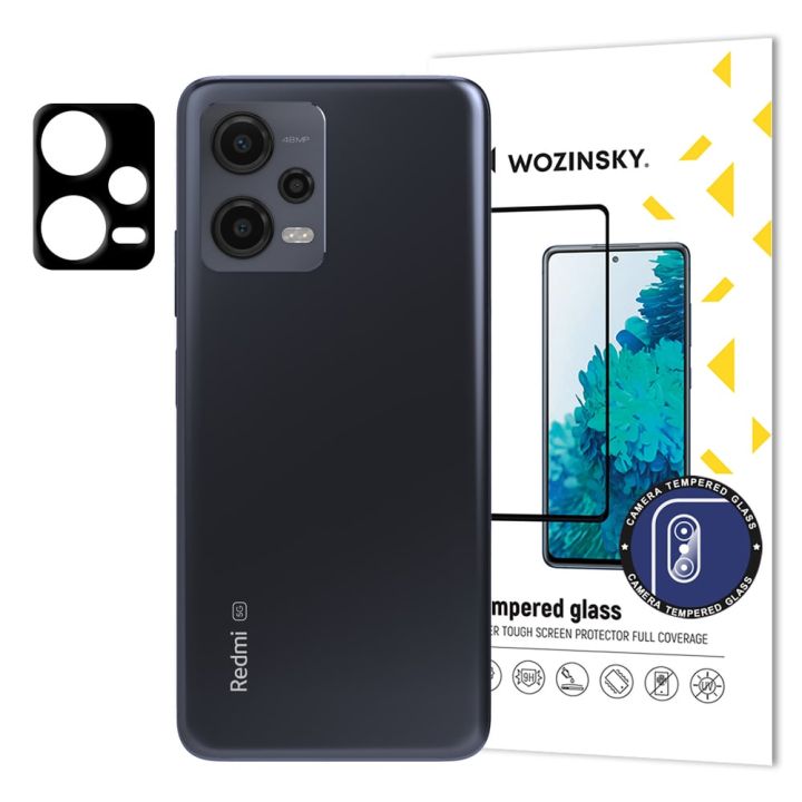 Wozinsky Full Προστασία Κάμερας Tempered Glass Black για το Redmi Note 12 / Poco X5