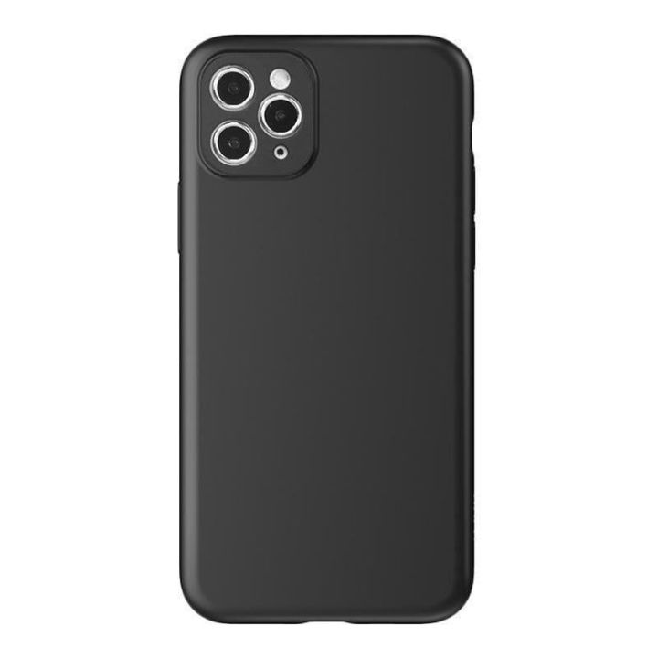 Hurtel Soft Back Cover Σιλικόνης Μαύρο (Vivo Y22S / Y35)