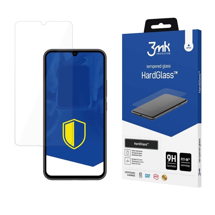 3MK HardGlass Tempered Glass (Galaxy A34)
