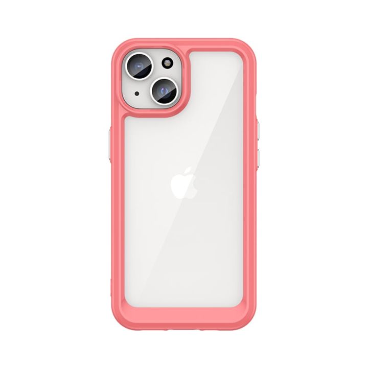 Hurtel Outer Space Back Cover Σιλικόνης Κόκκινο (iPhone 15 Plus)